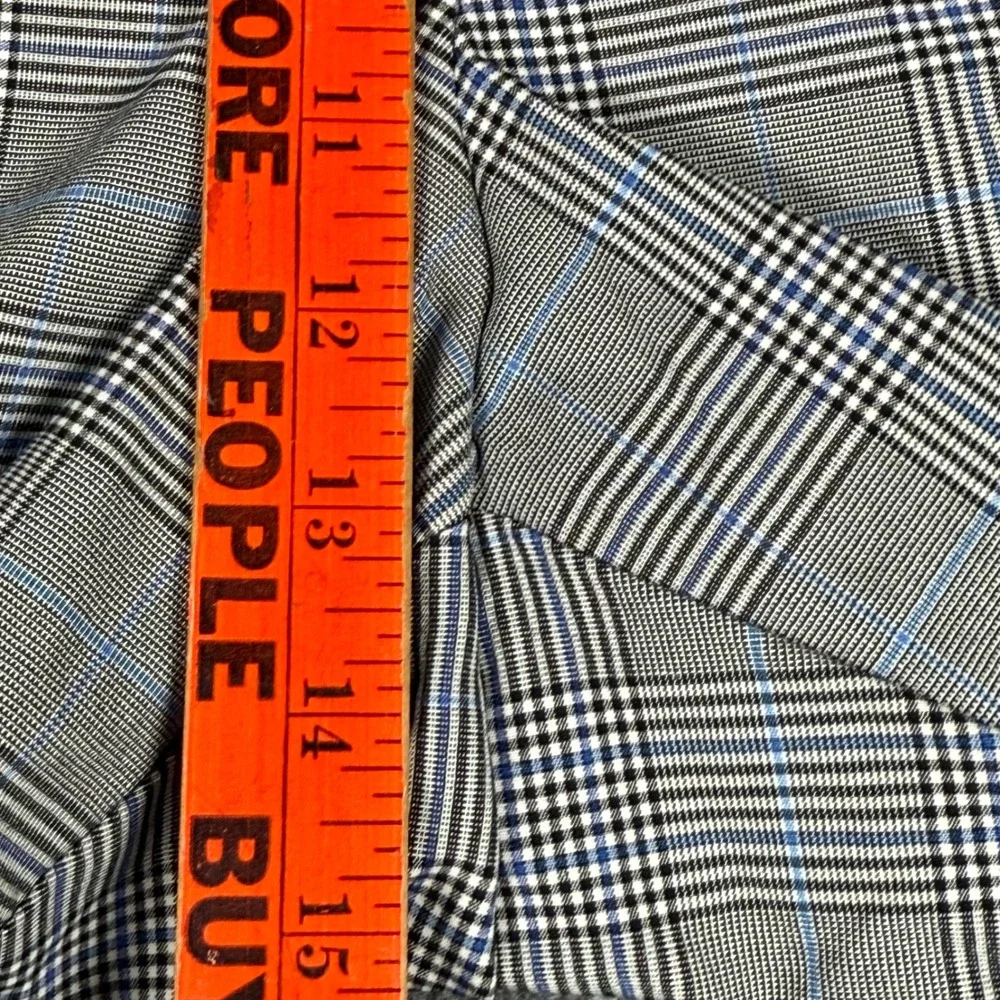 Lane Bryant Womens Plaid Pants Size 22 Straight Leg Ankle Workwear Office Preppy - Picture 6 of 8